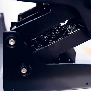 Virtue V33 Open suspension helm seat detail